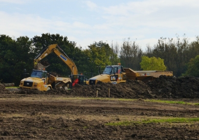 Bulldozers near A6